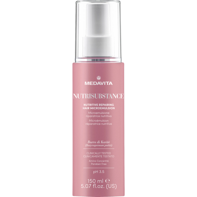 Medavita Nutrisubstance Nutritive Repairing Hair Microemulsion 150ml Живильна мікроемульсія для сухого волосся