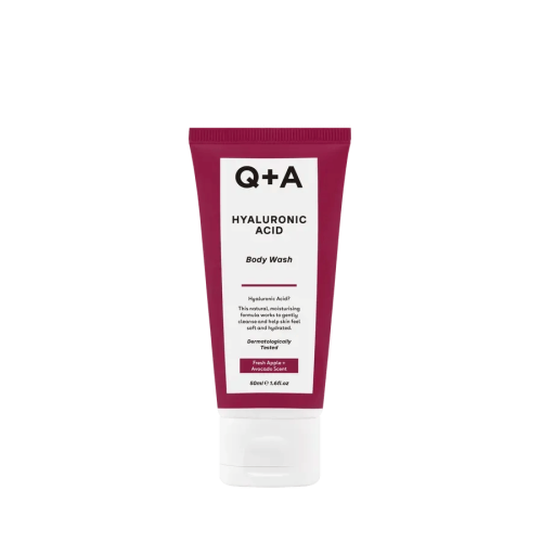 Q+A Hyaluronic Acid Body Wash МІНІАТЮРА 50ml Очищающий гель для тела с гиалуроновой кислотой