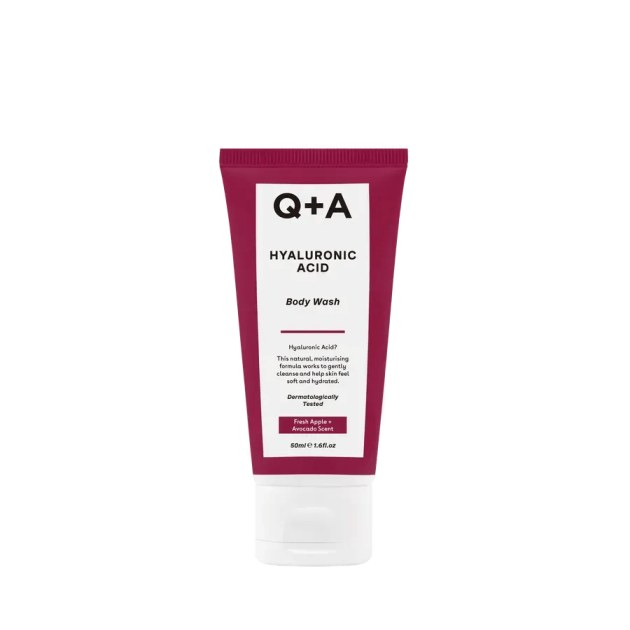 Q+A Hyaluronic Acid Body Wash МІНІАТЮРА 50ml Очищающий гель для тела с гиалуроновой кислотой
