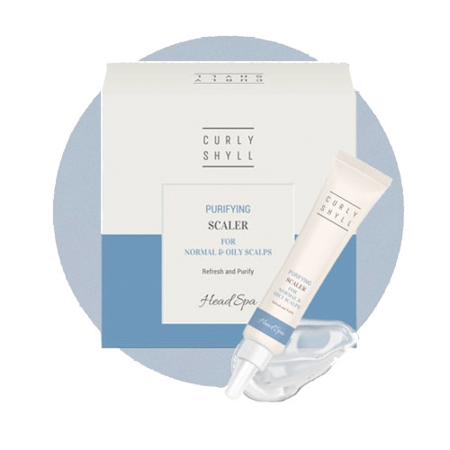 Curly Shyll Purifying Scaler for Normal&Oily Scalps 1шт х 15ml Очищаючий пілінг для шкіри голови