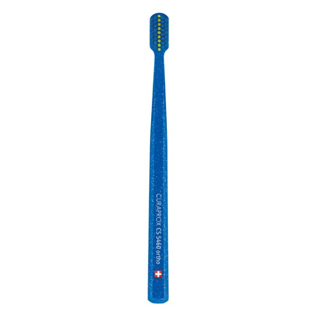 CURAPROX ortho ultra soft Ортодонтическая зубная щетка (синяя)