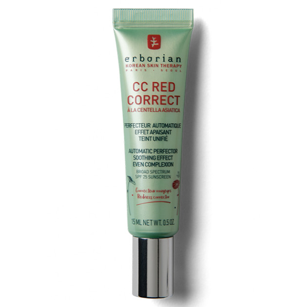 Erborian CC Red Correct 15ml Корегуючий крем для обличчя