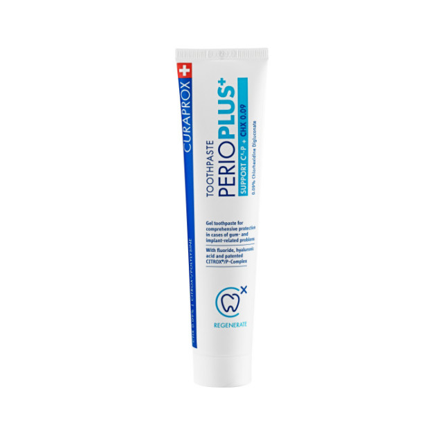 CURAPROX SUPPORT Зубна паста з хлоргексидином 75ml