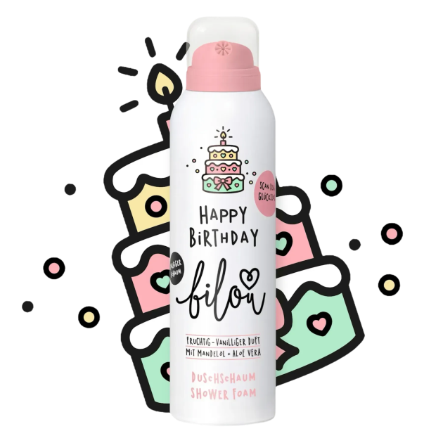 Bilou Happy Birthday 200ml Пінка для душу