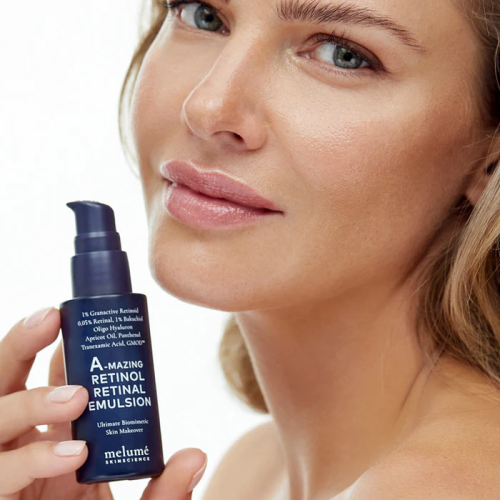 Melume A-mazing Retinol Retinal Emulsion 30ml Нічна мікроемульсія з ретиноїдом і ретиналем