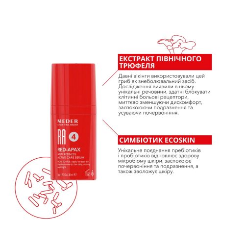 Meder Red-Apax Concentrate 30ml Успокаивающий концентрат Ред-Апакс