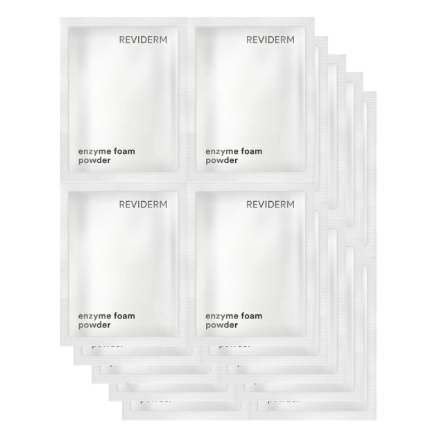 Reviderm Enzyme foam powder 1g/1 саше Косметична ензимна пудра з антибактеріальним та абсорбуючим ефектом