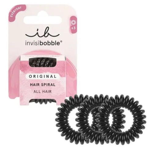 Резинка-браслет для волосся invisibobble ORIGINAL True Black