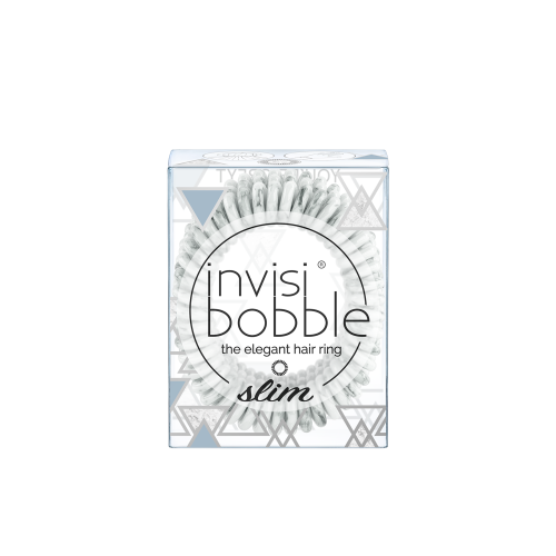 Резинка-браслет для волос invisibobble SLIM Marblelous You`re Greyt