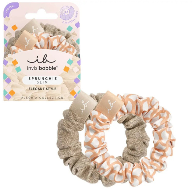 Резинка-браслет для волос invisibobble SPRUNCHIE SLIM Alegria Rooting for You