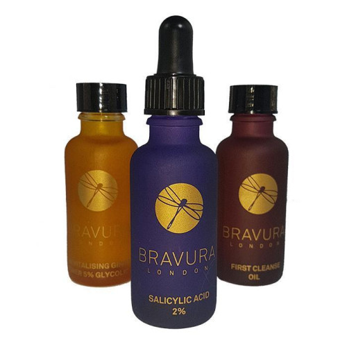 Bravura Salicylic acid set with brush Набір з саліциловою кислотою