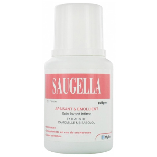 Saugella Poligyn 100 ml Щоденний гель для інтимної гігієни з екстрактом ромашки