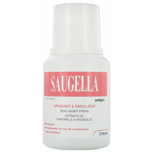 Saugella Poligyn 100 ml Щоденний гель для інтимної гігієни з екстрактом ромашки