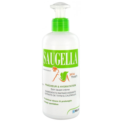 Saugella You Fresh 200 ml Освіжаючий щоденний гель для інтимної гігієни
