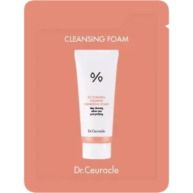 SAMPLE Dr.ceuracle 5a Control Clearing Cleansing Foam Зразок очищаючої пінки 
