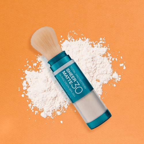 Colorescience Sunforgettable Total Protection Sheer Matte Sunscreen SPF 30 4.3 g  Сонцезахисна матуюча пудра з пензлем