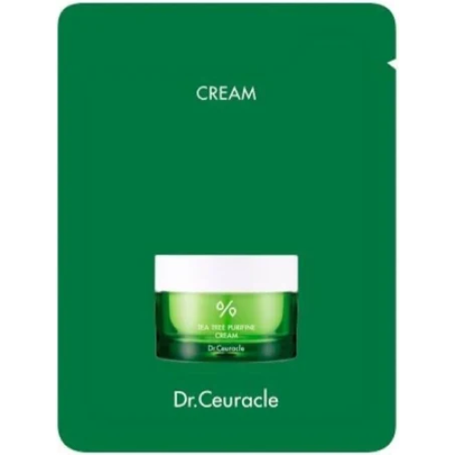 SAMPLE Dr.Ceuracle Tea Tree Purifine Cream Зразок крему з екстрактом чайного дерева