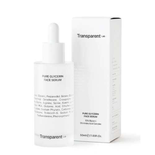 Transparent Lab Pure Glycerin Face Serum 50ml Зволожувальний серум з гліцерином