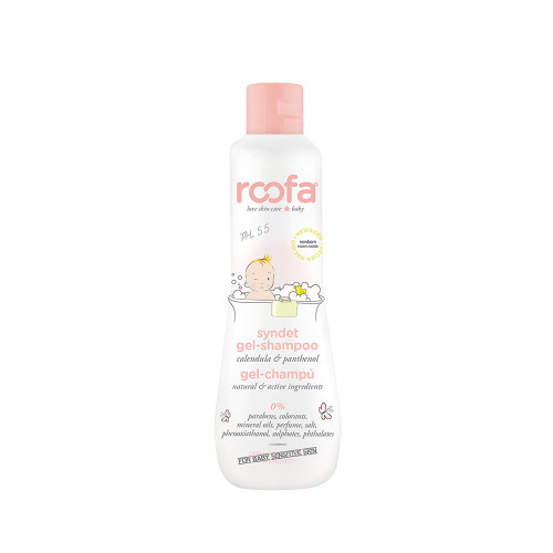 Roofa Baby Syndet gel shampoo 200 ml Синдет гель шампунь