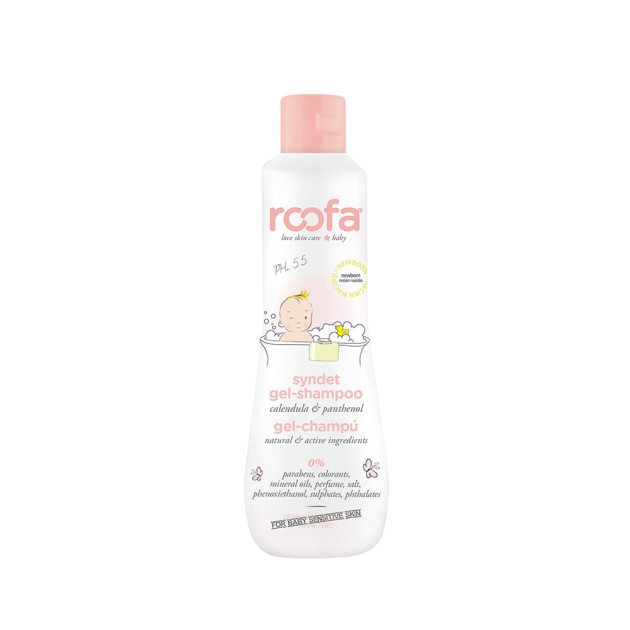 Roofa Baby Syndet gel shampoo 200 ml Синдет гель шампунь