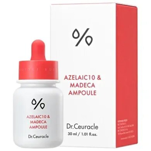 Dr.Ceuracle Azelaic 10 & Madeca Ampoule 30ml Сироватка з азелаїновою кислотою 10% та мадекасосидом