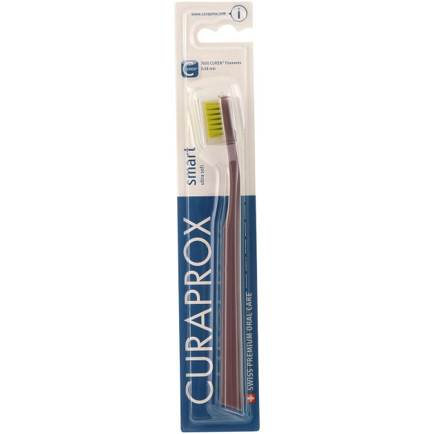CURAPROX smart ultra soft 5-12 Years Зубна щітка середньої жорткості для дітей  (коричнева)