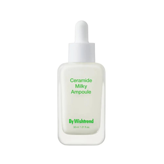 By Wishtrend Ceramide Milky ampoule 30ml Восстанавливающая успокаивающая сыворотка для лица