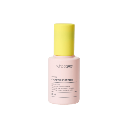 WhoCares Shining C-Capsule Serum 30 ml Мультивітамінна сироватка для обличчя з інкапсульованим вітаміном С