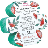 Bomb Cosmetics Губка з милом Wild Rosehip Body Buffer Soap Sponge
