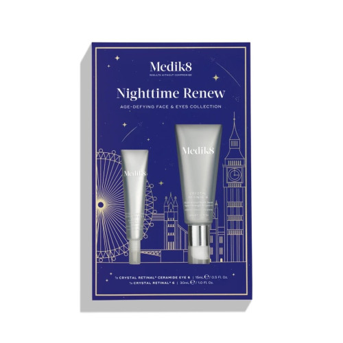 Medik8 Nighttime Renew Age-Defying Face & Eyes Collection Kit