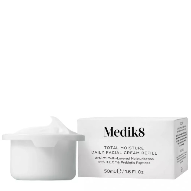 Medik8 Total Moisture REFILL Daily Facial Cream 50ml ЗМІННИЙ БЛОК зволожуючого крему для обличчя