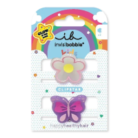 Заколка для волос invisibobble CLIPSTAR GLOW KIDS Happy Flower
