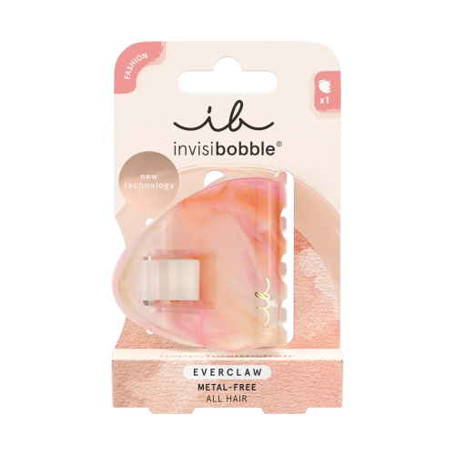 Заколка для волосся invisibobble EVERCLAW Pink Blossom
