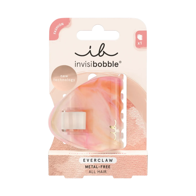 Заколка для волосся invisibobble EVERCLAW Pink Blossom