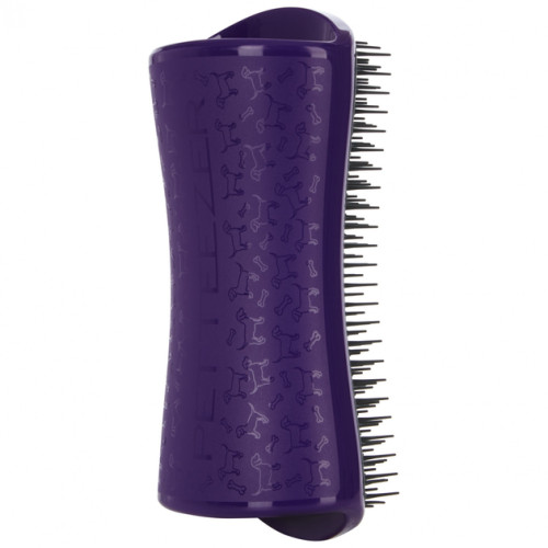 Pet Teezer De-shedding&Grooming Purple/Grey Щітка для вичісування собаки