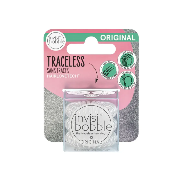 Резинка-браслет для волосся invisibobble ORIGINAL Mother of Chrome