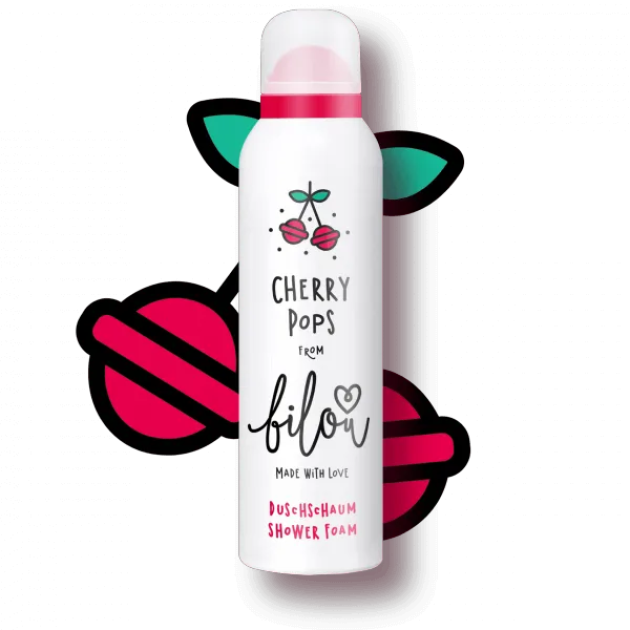 Bilou Cherry Pops 200ml Пінка для душу