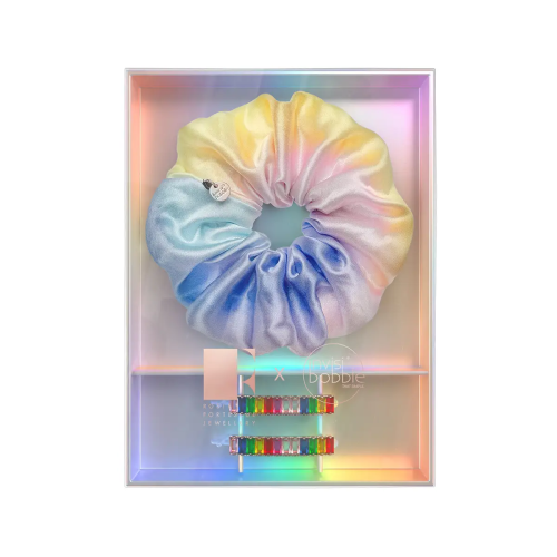 Подарунковий набір (резинка SPRUNCHIE та заколка для волосся) invisibobble Rainbro Kit