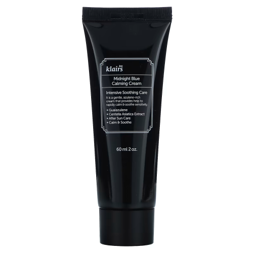 Dear Klairs Midnight Blue Calming Cream 60ml Успокаивающий ночной крем для лица