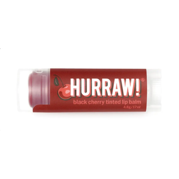 Hurraw! Black Cherry Tinted Lip Balm 4,8g Бальзам для губ з червоним відтінком