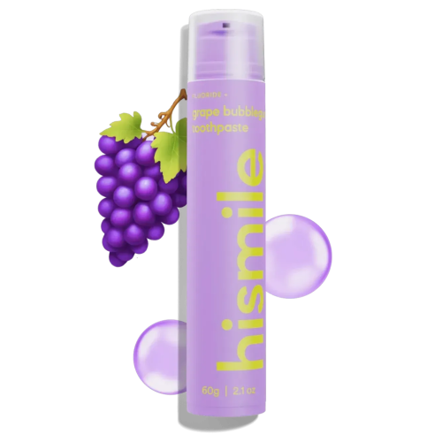 Hismile Grape Bubblegum Toothpaste 60g Зубна паста зі смаком виноградної жуйки