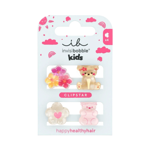 Заколка для волосся invisibobble CLIPSTAR KIDS Bearly Bloomed