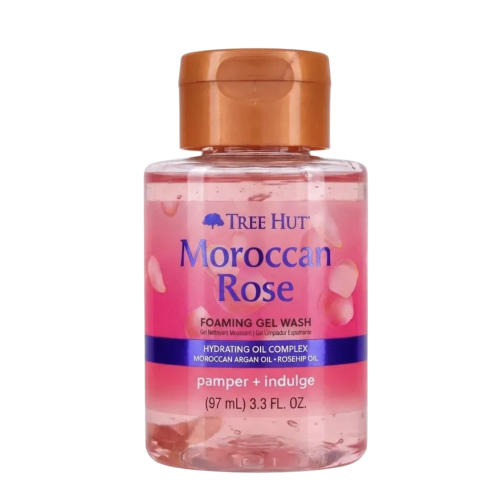 Міні-засіб гель для душу Tree Hut Moroccan Rose Foaming Gel Wash 97ml