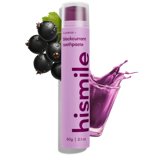 Hismile Blackcurrant Toothpaste 60g Зубна паста зі смаком чорної смородини