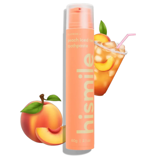 Hismile Peach Iced Tea Toothpaste 60g Зубна паста зі смаком холодного персикового чаю