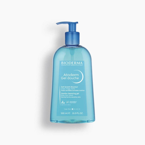 Bioderma Atoderm Gel Douche 500 ml  Гель для душу для сухої та чутливої шкіри