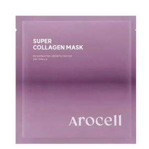 Arocell Super Collagen Mask Гідрогелева маска з колагеном і пептидами для ліфтингу та зволоження 