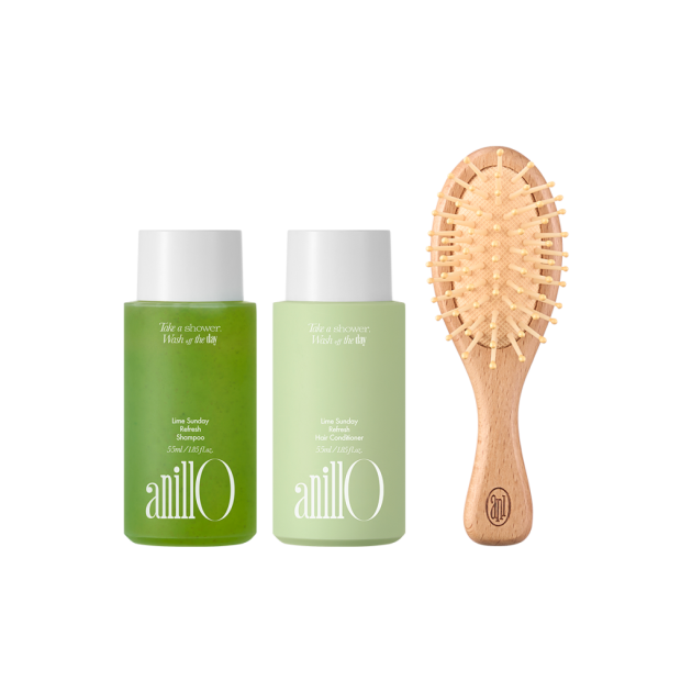 ANILLO Lime Sunday Hair and Brush Set Набір для волосся