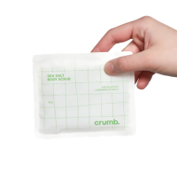 Crumb MATCHA 1 саше х 60 г Сольовий скраб для тіла з пудрою MATCHA та екстрактом ламінарії 
