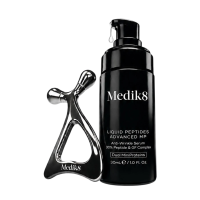 Medik8 KIT Liquid Peptides Advanced MP + Набір з інноваційною сироваткою та масажером для обличчя